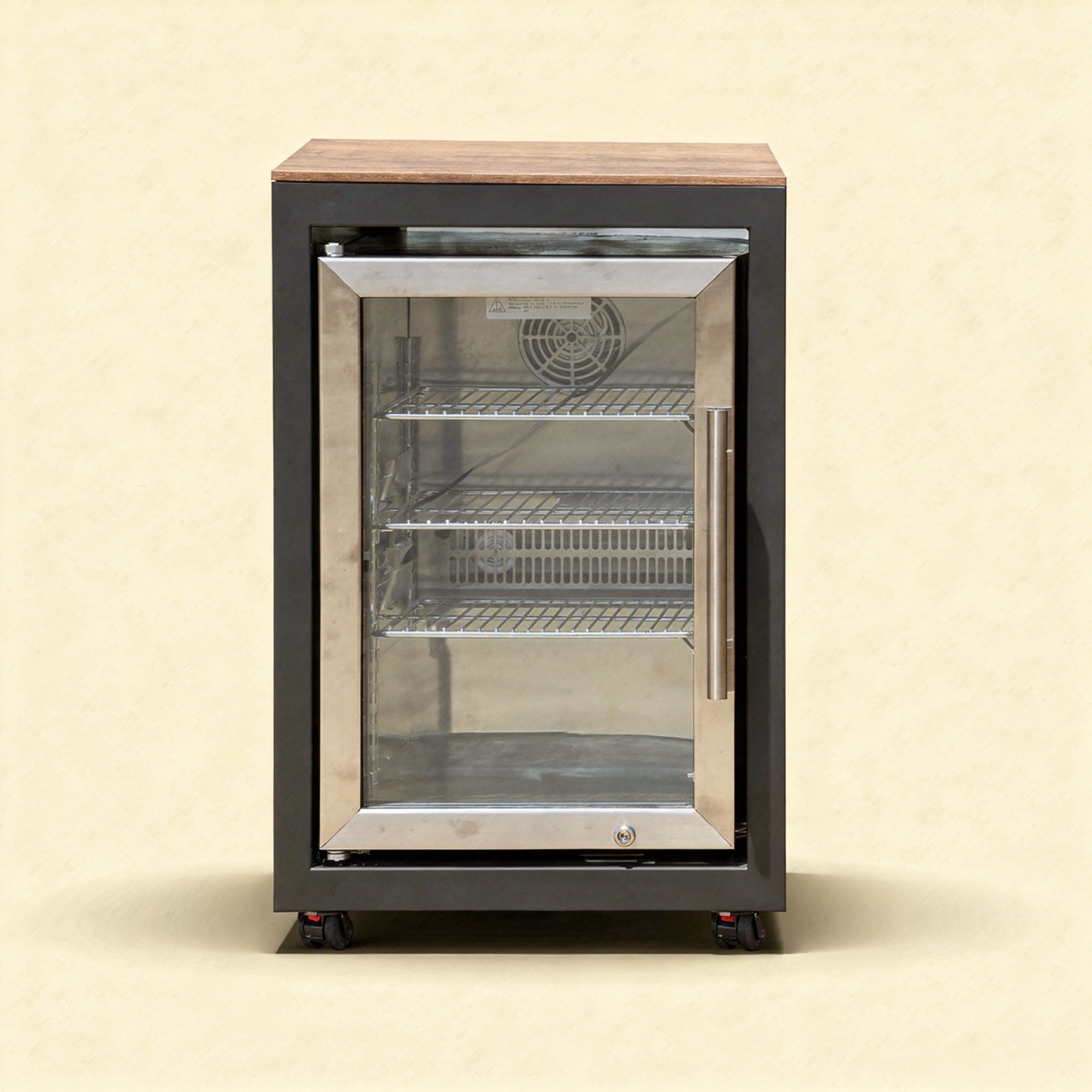 KC-14 glass-front refrigerator module